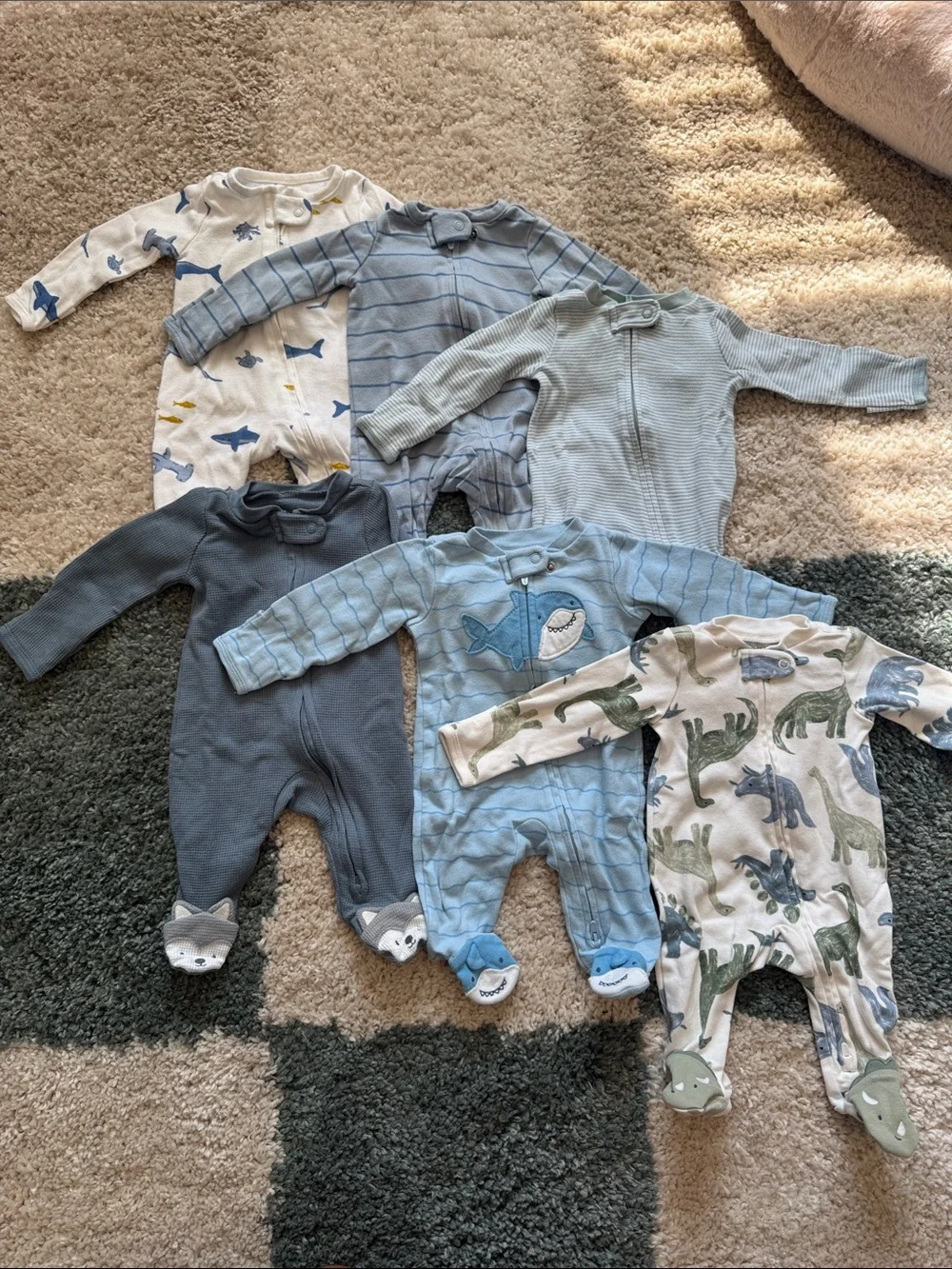 Carter’s Set of Sleepers- Newborn